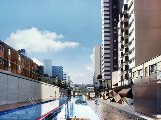Canalised City Rivers