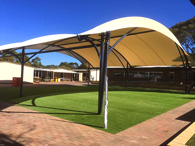 Barrel Vault Shade Structure