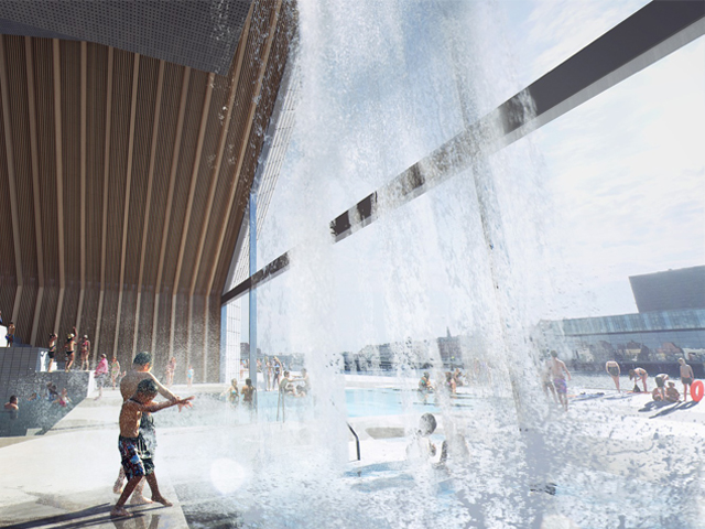 Cascading Aquatic Centre