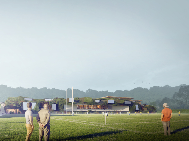 Organic Stadium Thrives in Paris