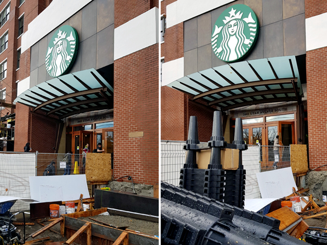 Starbucks Chooses Green