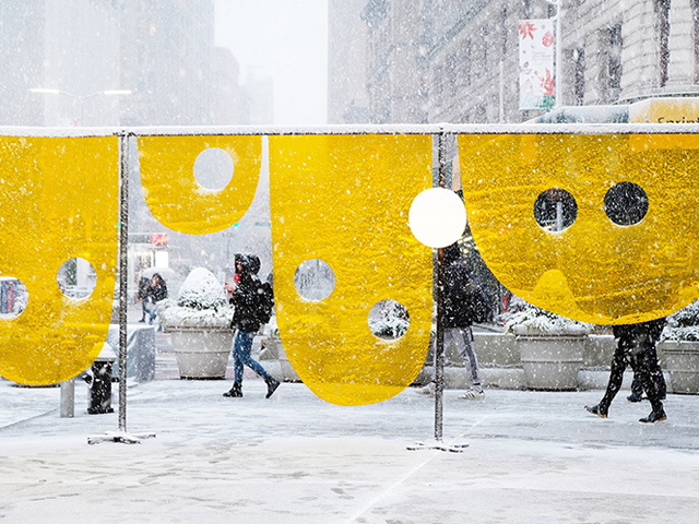New York Installs Happy