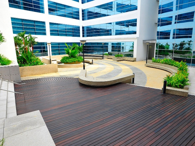 Raising the game in paving and timber decks