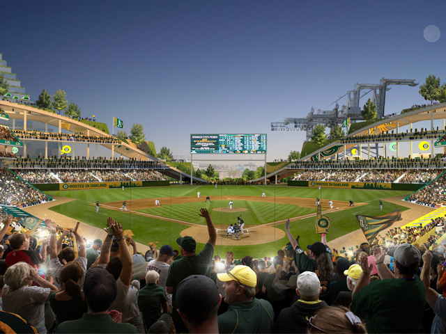 Green-Topped Stadium Accessed via Cable-Car