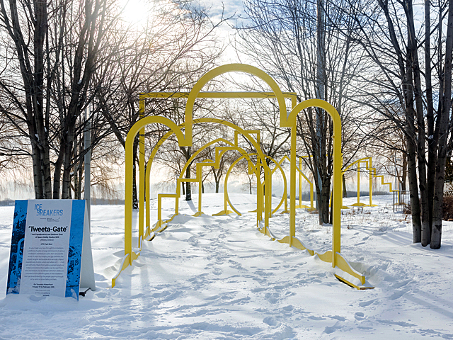 Winter Installations Break the Ice