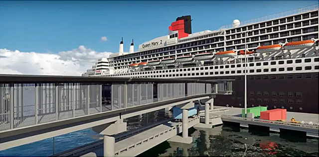 Cruise Terminal Unfurls Sails
