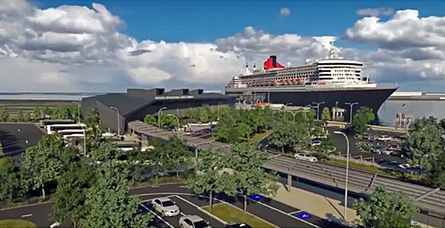 Cruise Terminal Unfurls Sails