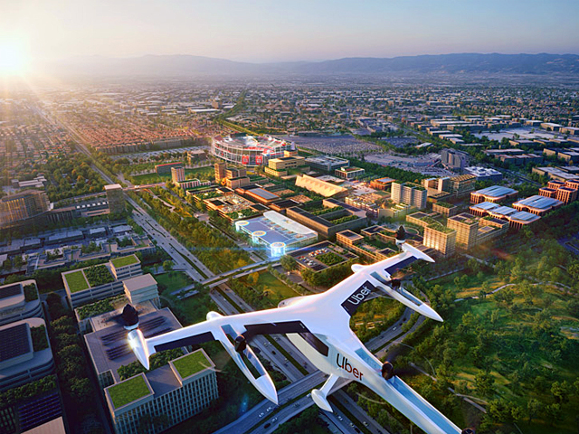 Uber Transport Flies Sky High