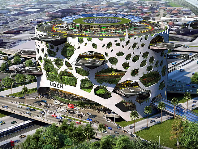 Uber Transport Flies Sky High