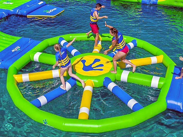 Inflatable Aqua Park Breaks Records Project Ods 4255