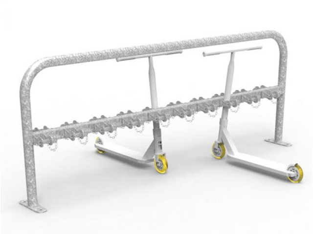 Skateboard & Scooter Parking Racks