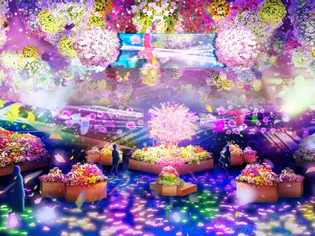 Coffee Among the Flowers