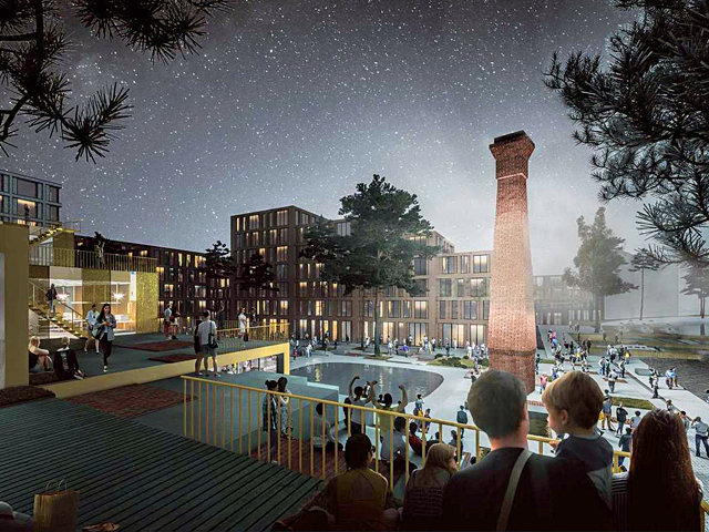 Belfast Waterside-Development-Henning Larsen-Render