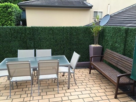 Green oasis courtyard