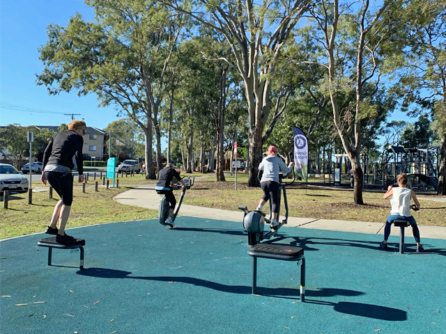 Victoria Park Outdoor Gym Equipment