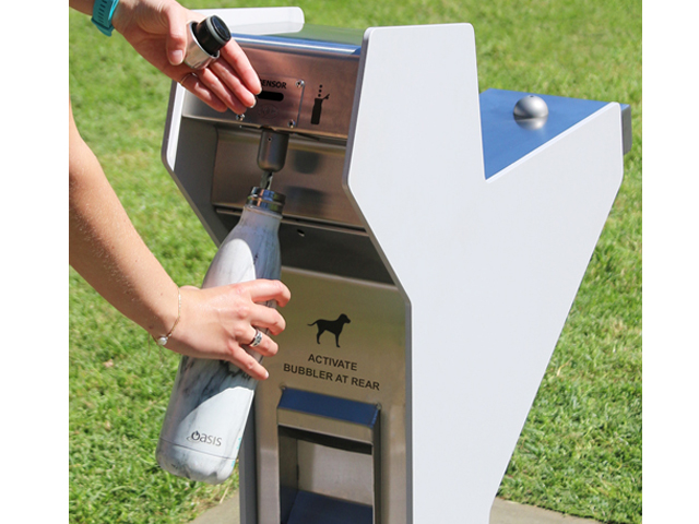 Furphy Aqua-Hub Drinking Fountain (Touch-Free with Sensors)