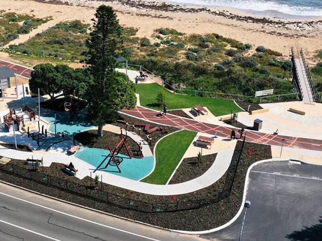 TRAXION on the foreshore