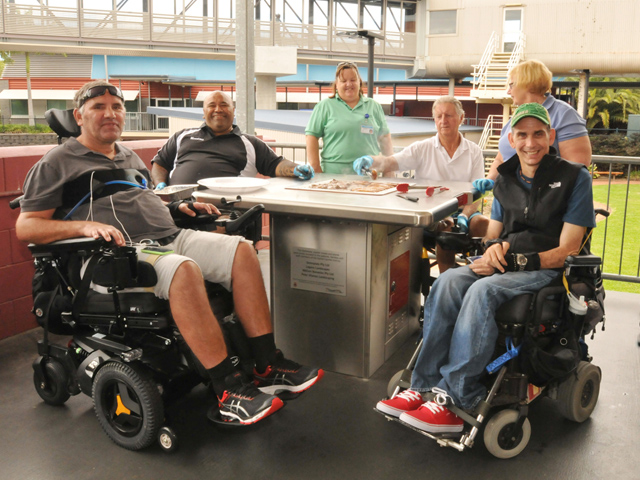 Equal Access Cabinet BBQ Range