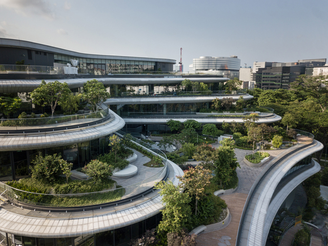 An Singaporean Office Headquarters Jungle Oasis