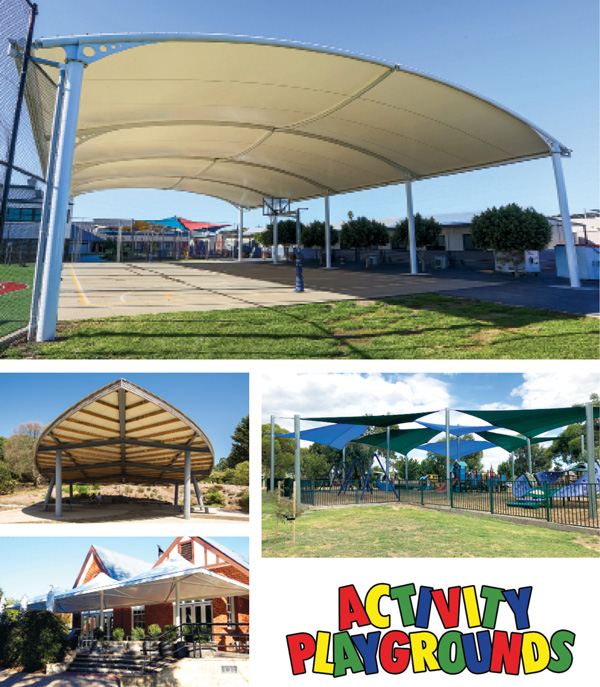 THE DESIGN, MANUFACTURE, SUPPLY AND INSTALLATION OF SHADE STRUCTURES