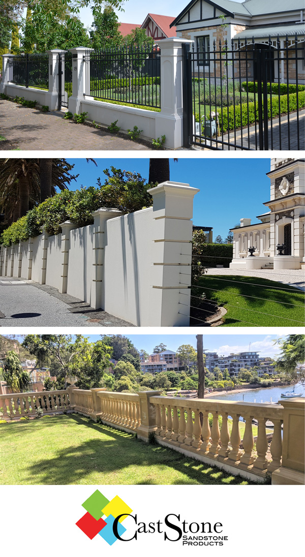 MANUFACTURERS OF PRECAST SANDSTONE GATE PILLARS, COLUMNS, LETTERBOXES AND ARCHITECTURAL TRIMS