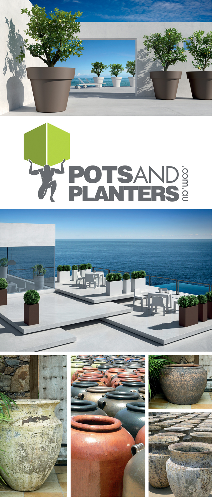 AUSTRALIA'S LEADING WHOLESALER OF POTS, PLANTERS AND TROUGHS