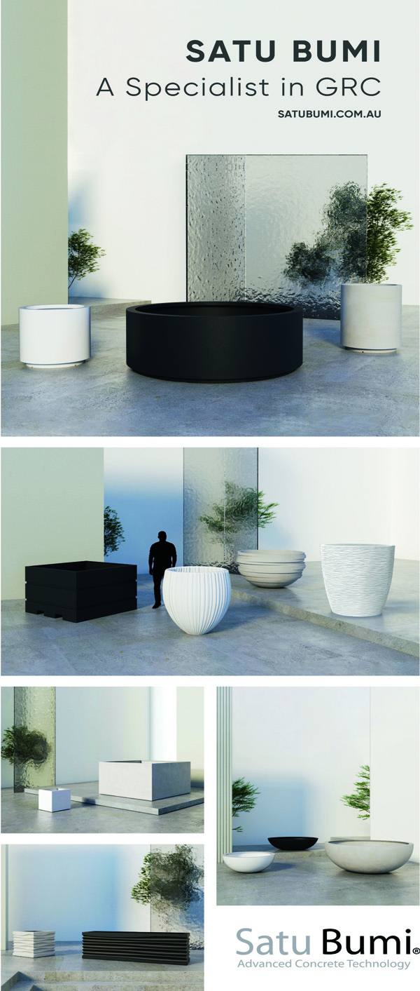 COMMERCIAL GRADE GRC PLANTERS