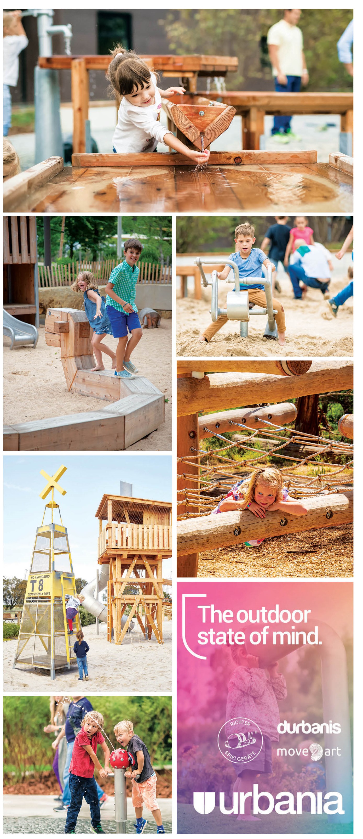 EXCLUSIVE DISTRIBUTOR OF RICHTER SPIELGERATE PLAYGROUND EQUIPMENT