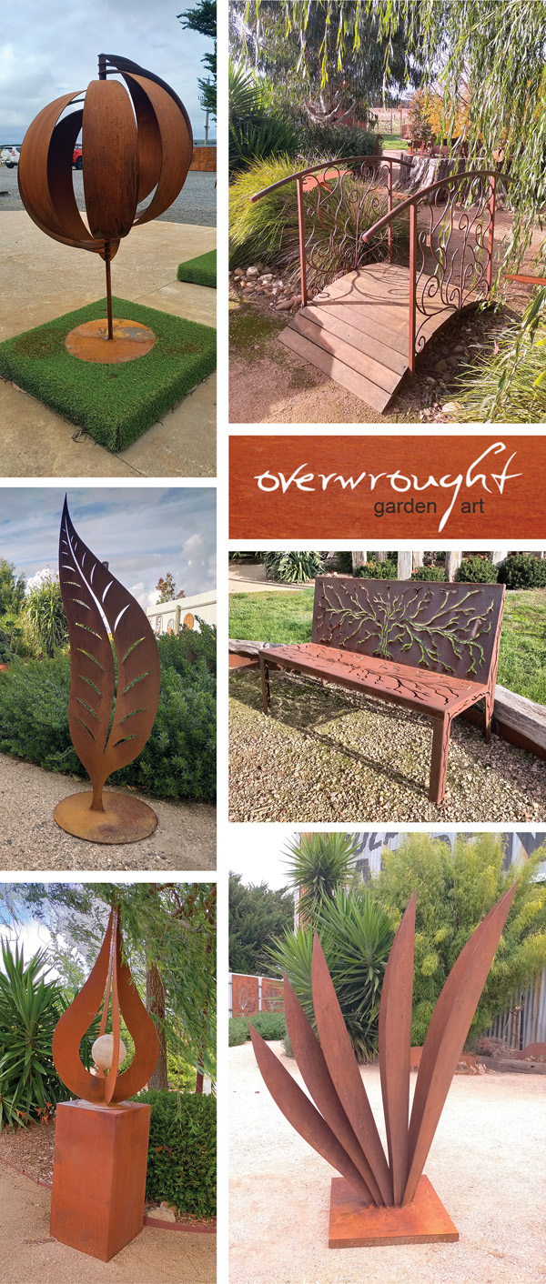 Australian-made steel furniture and sculptural art for all gardens