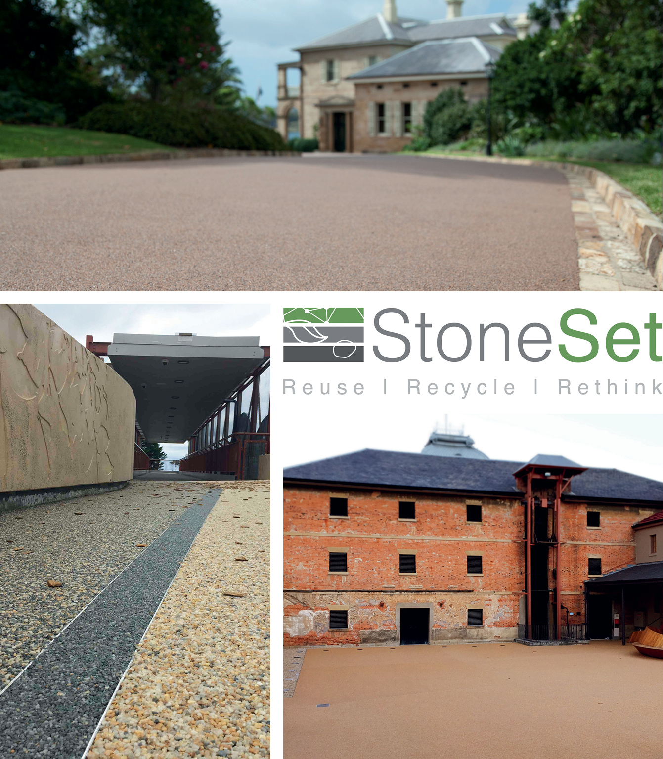 SUSTAINABLE POROUS PAVING