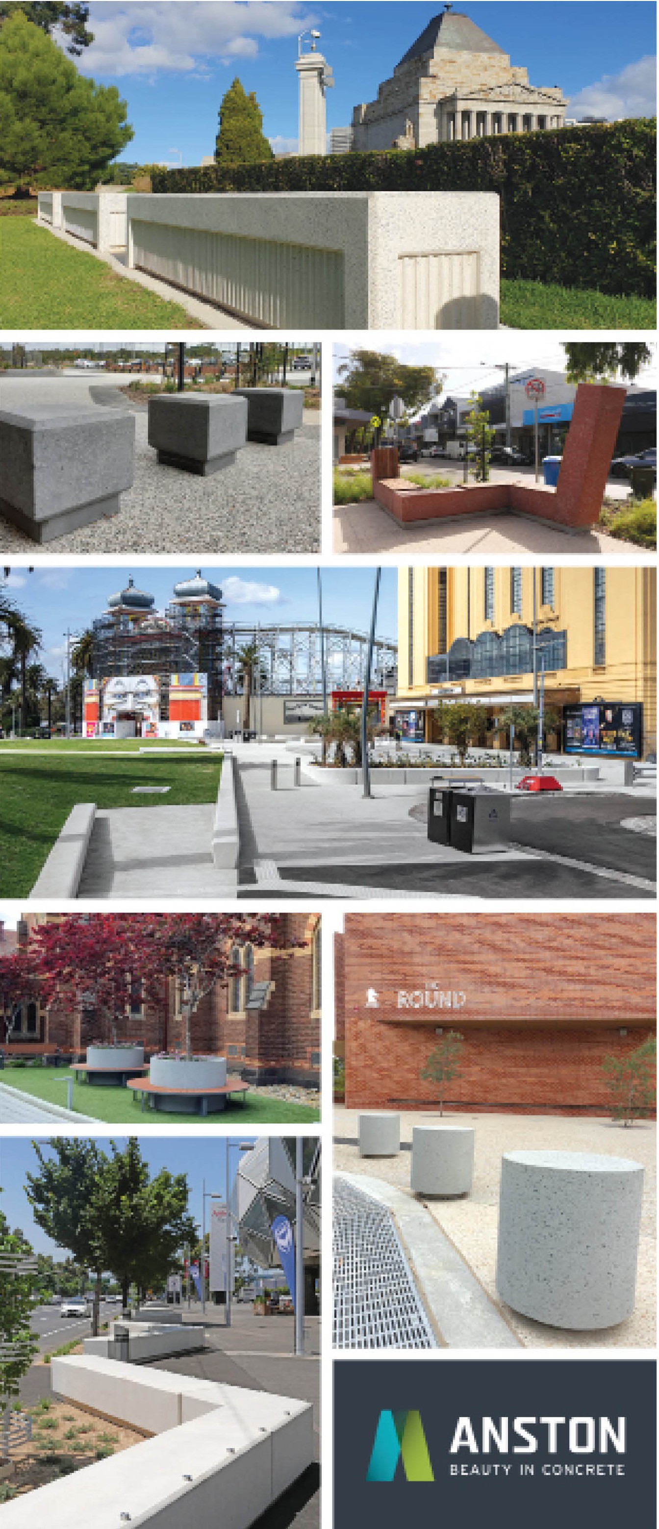 ARCHITECTURAL CONCRETE ELEMENTS FOR ENDURING PUBLIC OUTDOOR SPACES