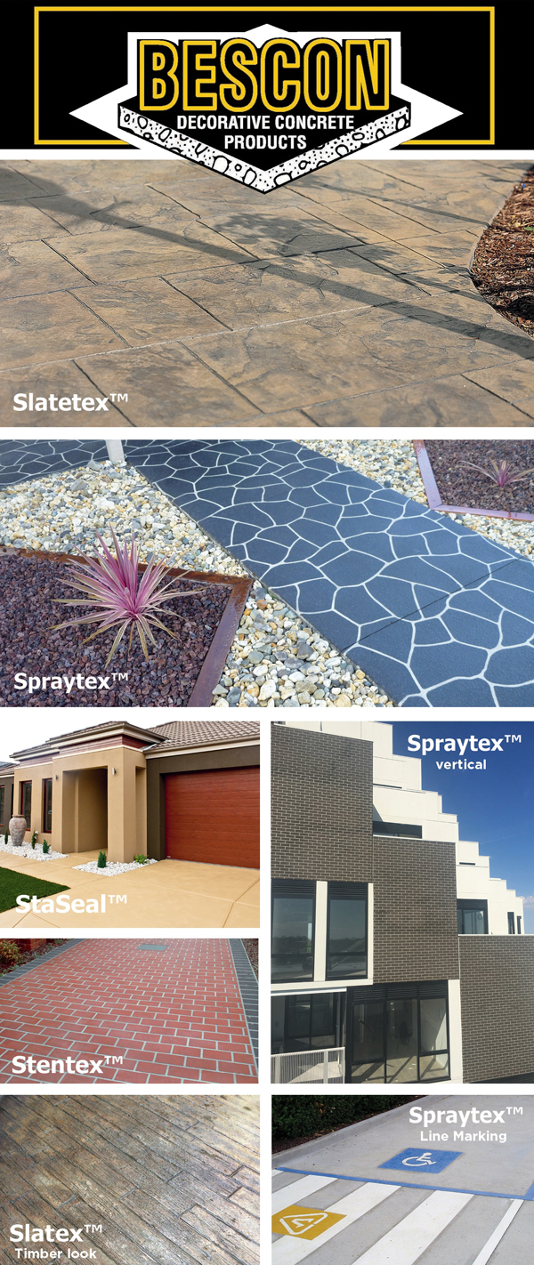 MANUFACTURER OF DECORATIVE CONCRETE PRODUCTS