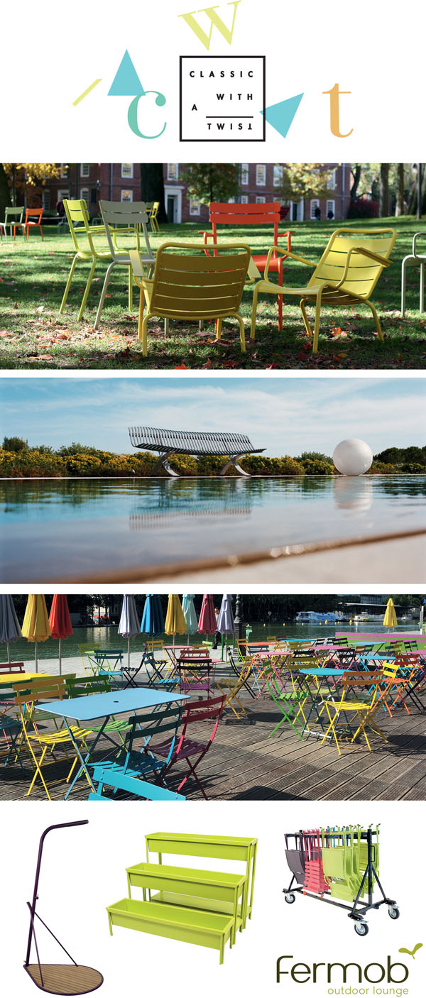 OFFICIAL PARTNER - FERMOB OUTDOOR FURNITURE 