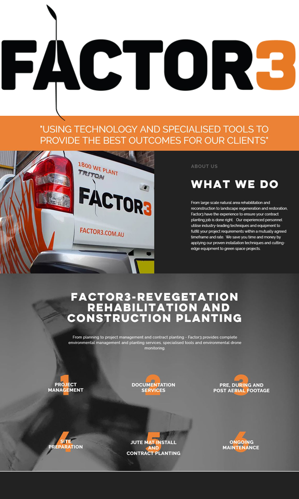 Revegetation, Rehabilitation and Construction Planting