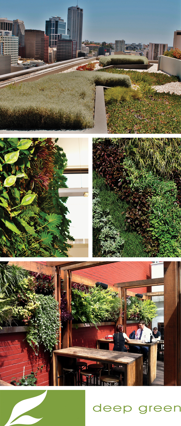 GREEN ROOFS AND GREEN WALLS