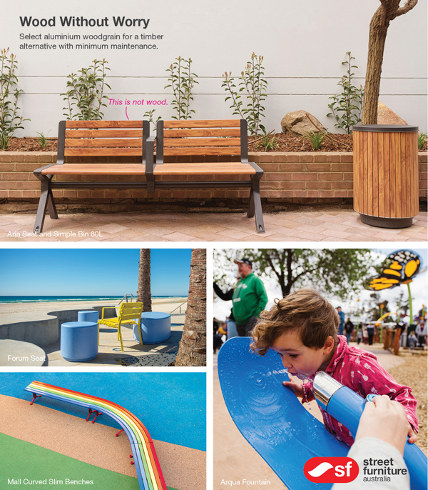 STREET AND OUTDOOR FURNITURE