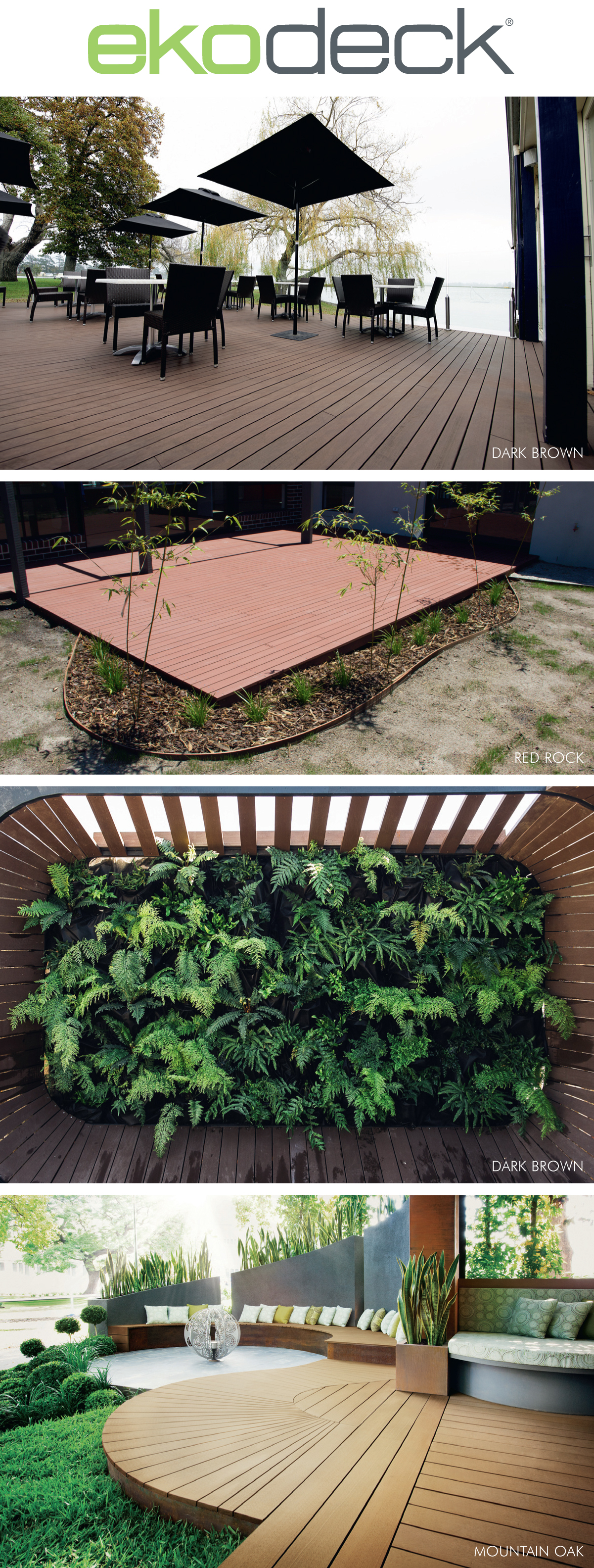 STRONG AND DURABLE COMPOSITE DECKING