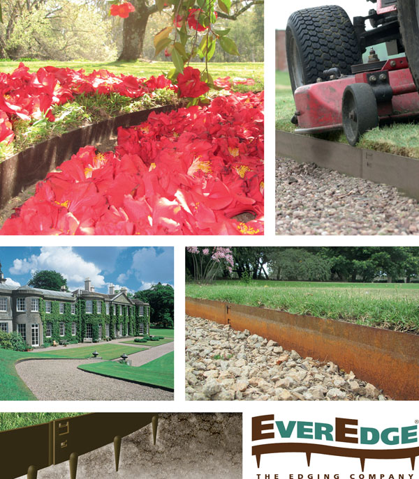 FLEXIBLE STEEL GARDEN EDGING