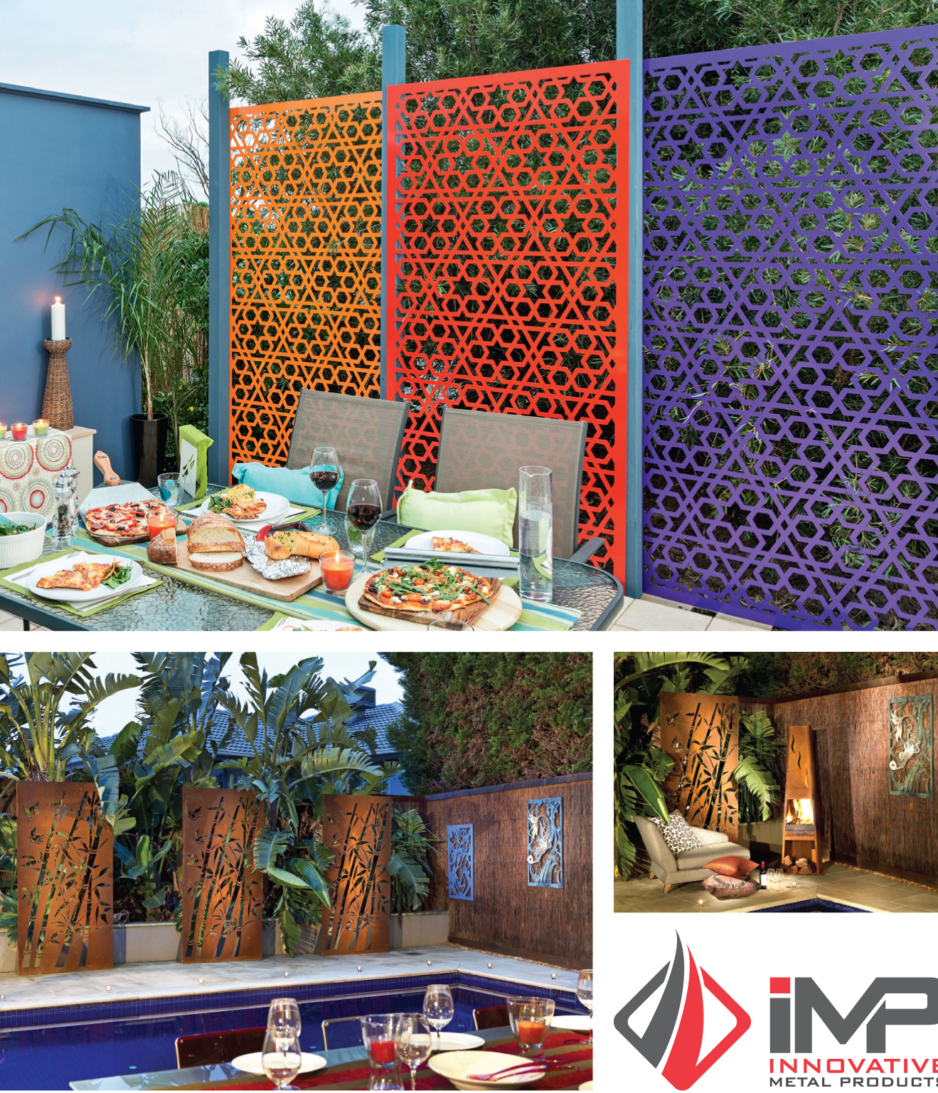 AUSTRALIAN MADE LASER CUT OUTDOOR SCREENS, FIREPLACES AND WALL ART