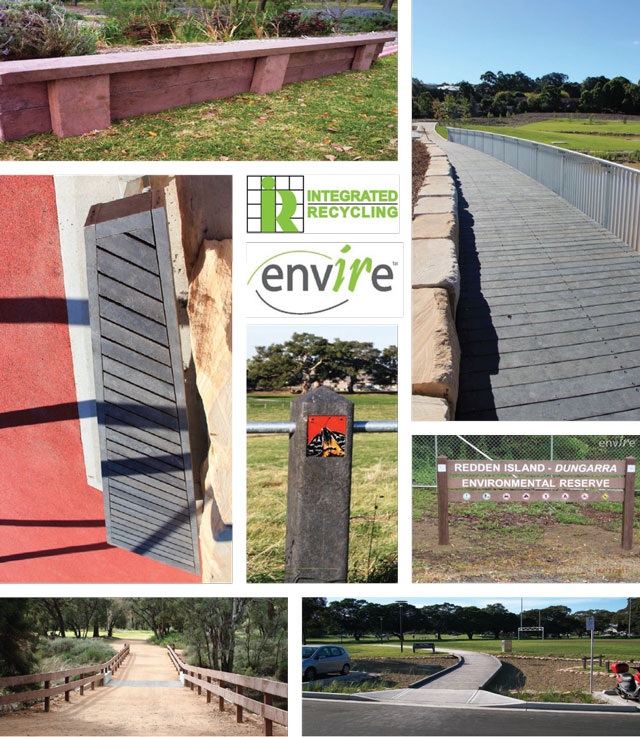 THE ENVIRE® RANGE OF RECYCLED PLASTIC PRODUCTS
