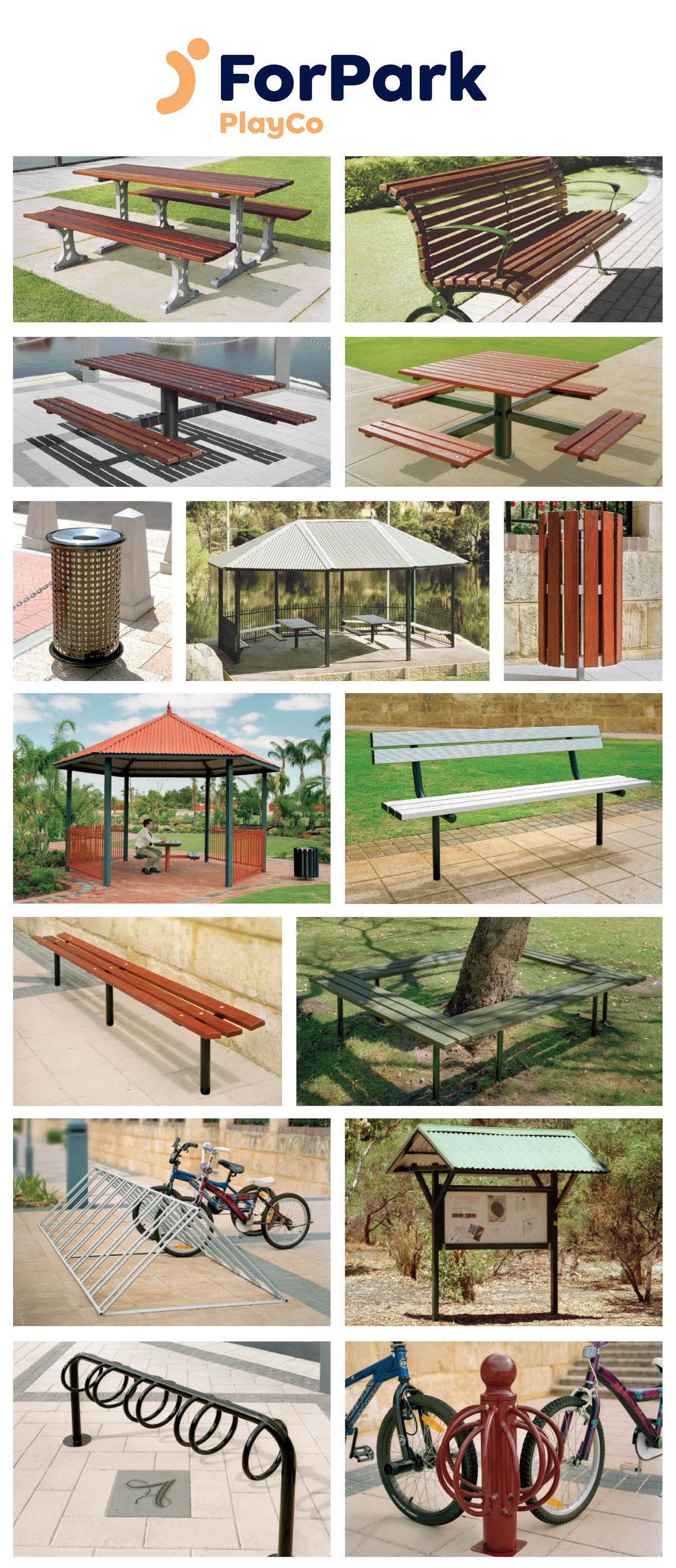 STREET AND PARK FURNITURE