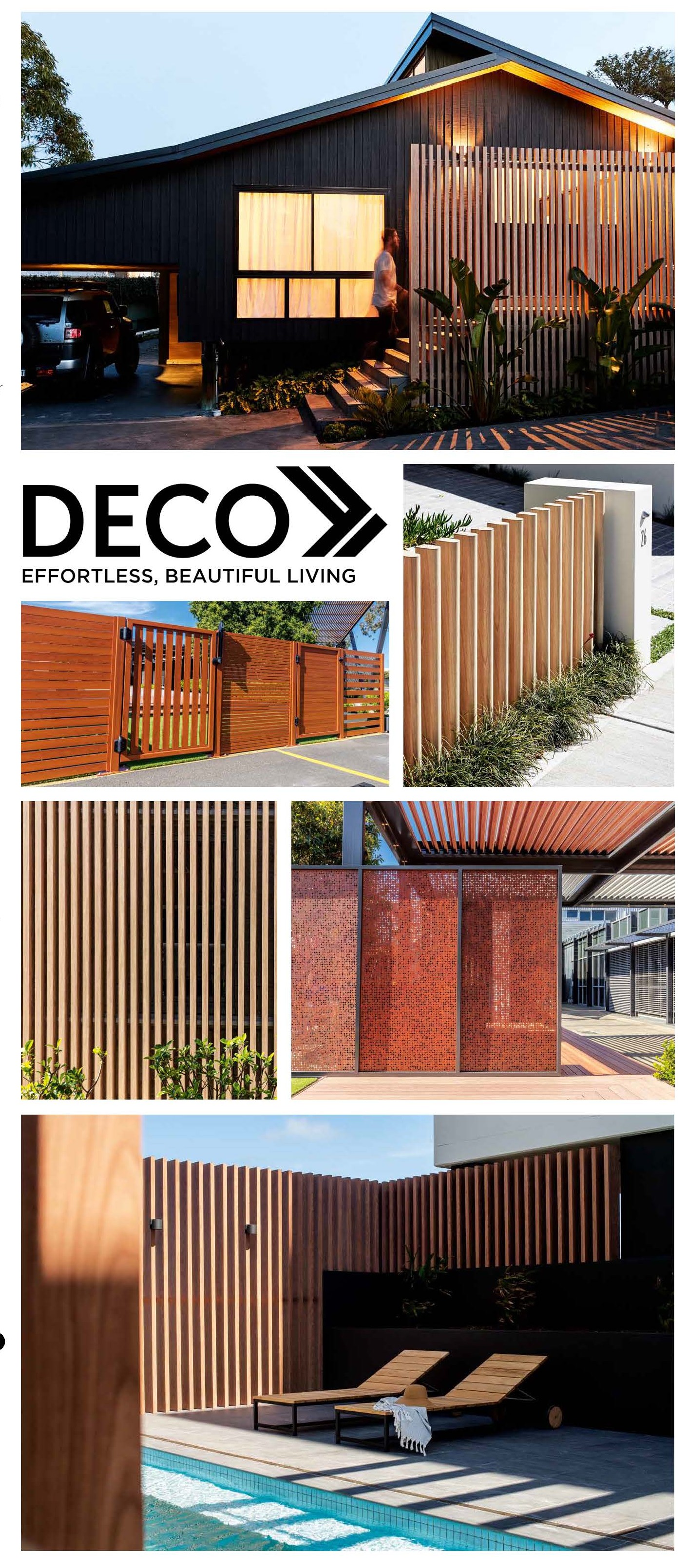ALUMINIUM TIMBER-LOOKSCREENS AND FENCES