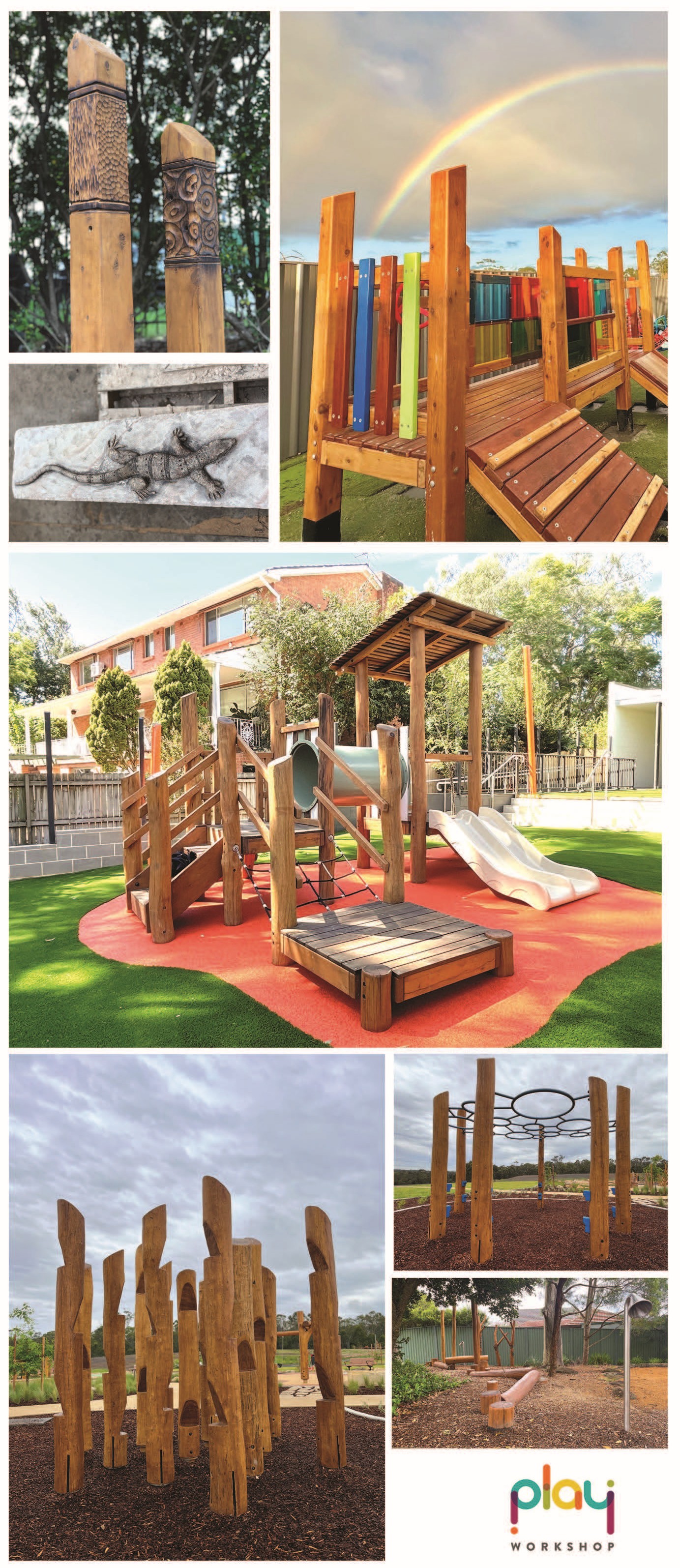 DESIGN, MANUFACTURE AND CONSTRUCTION OF CREATIVE PLAYGROUNDS