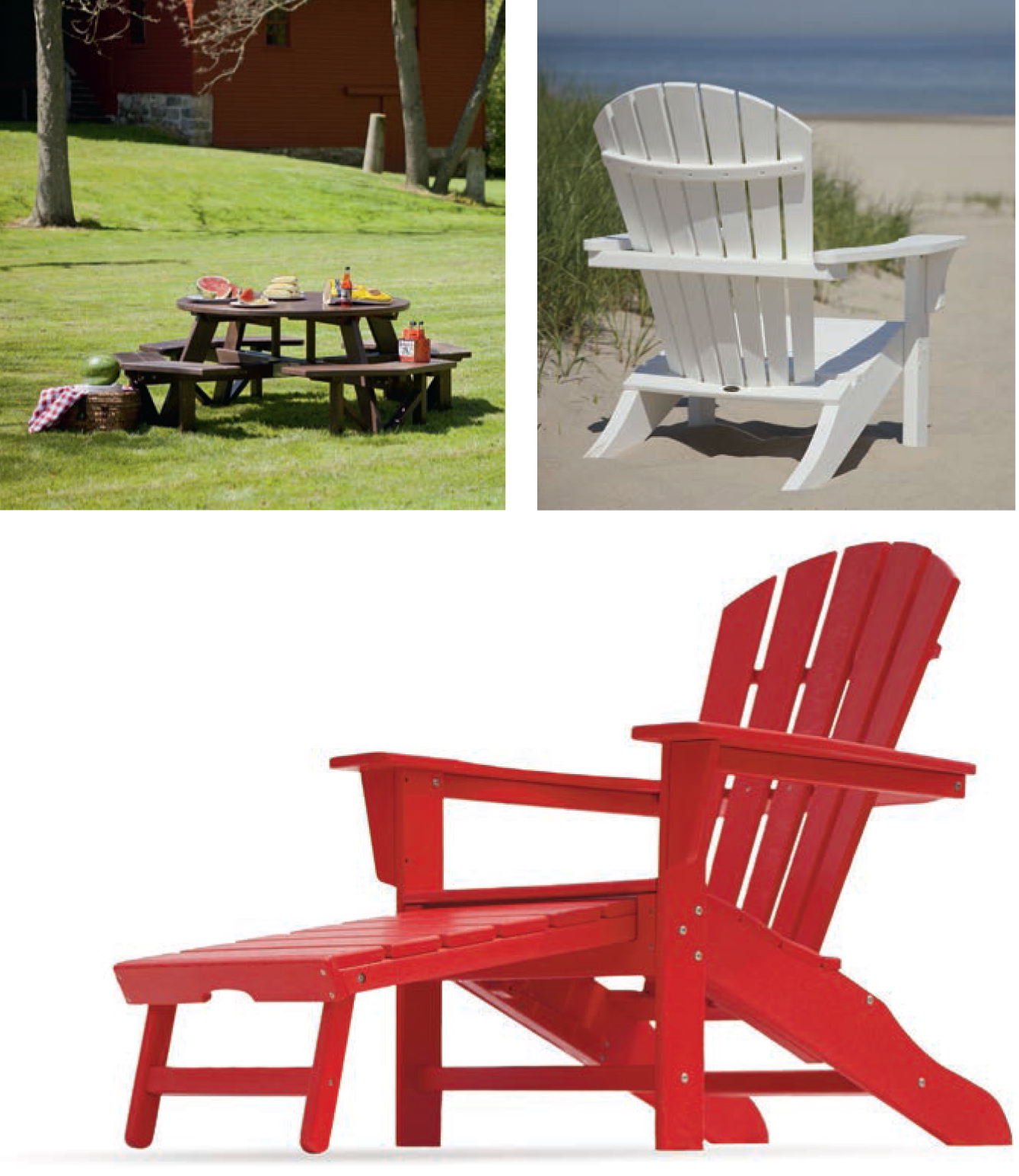 ECO-FRIENDLY OUTDOOR FURNITURE