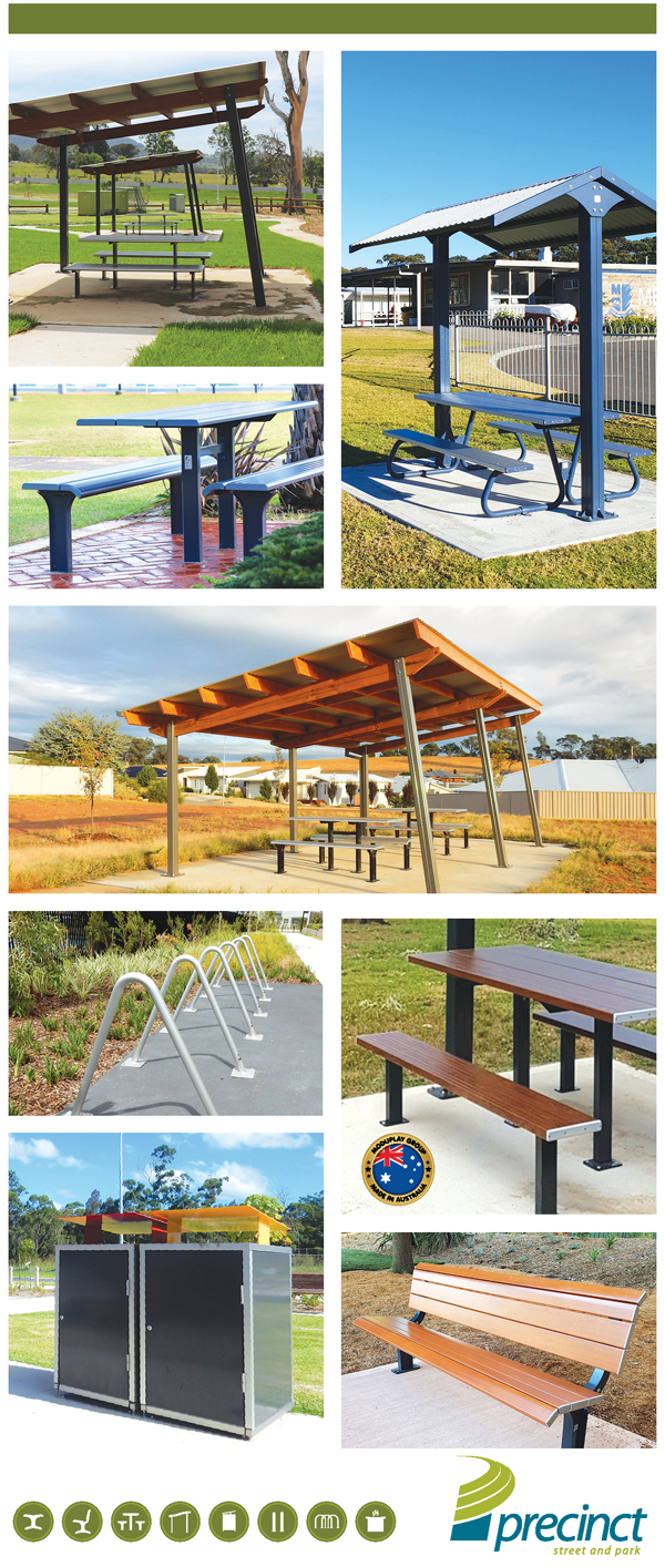 OPEN SPACE SITE FURNISHINGS AND SHELTERS