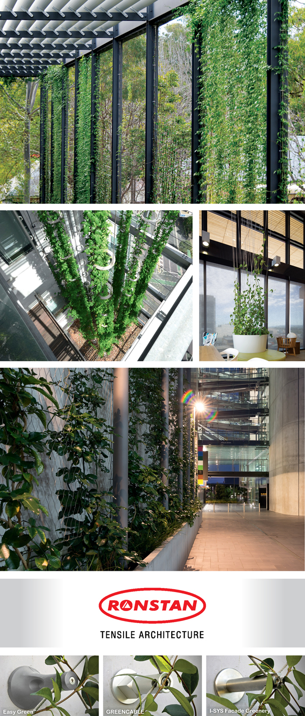 GREEN FACADE CABLE TRELLIS SYSTEMS AND COMPONENTS