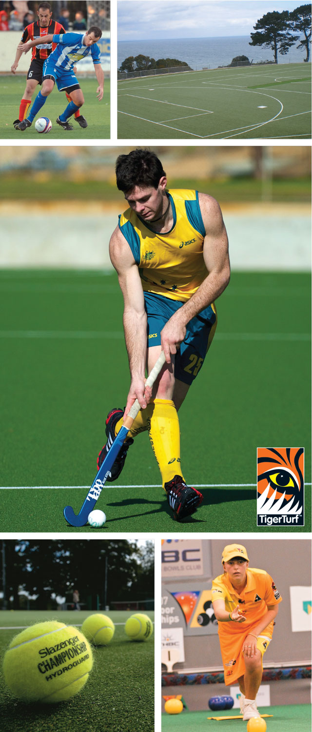 SYNTHETIC GRASS FOR SPORTS SURFACES