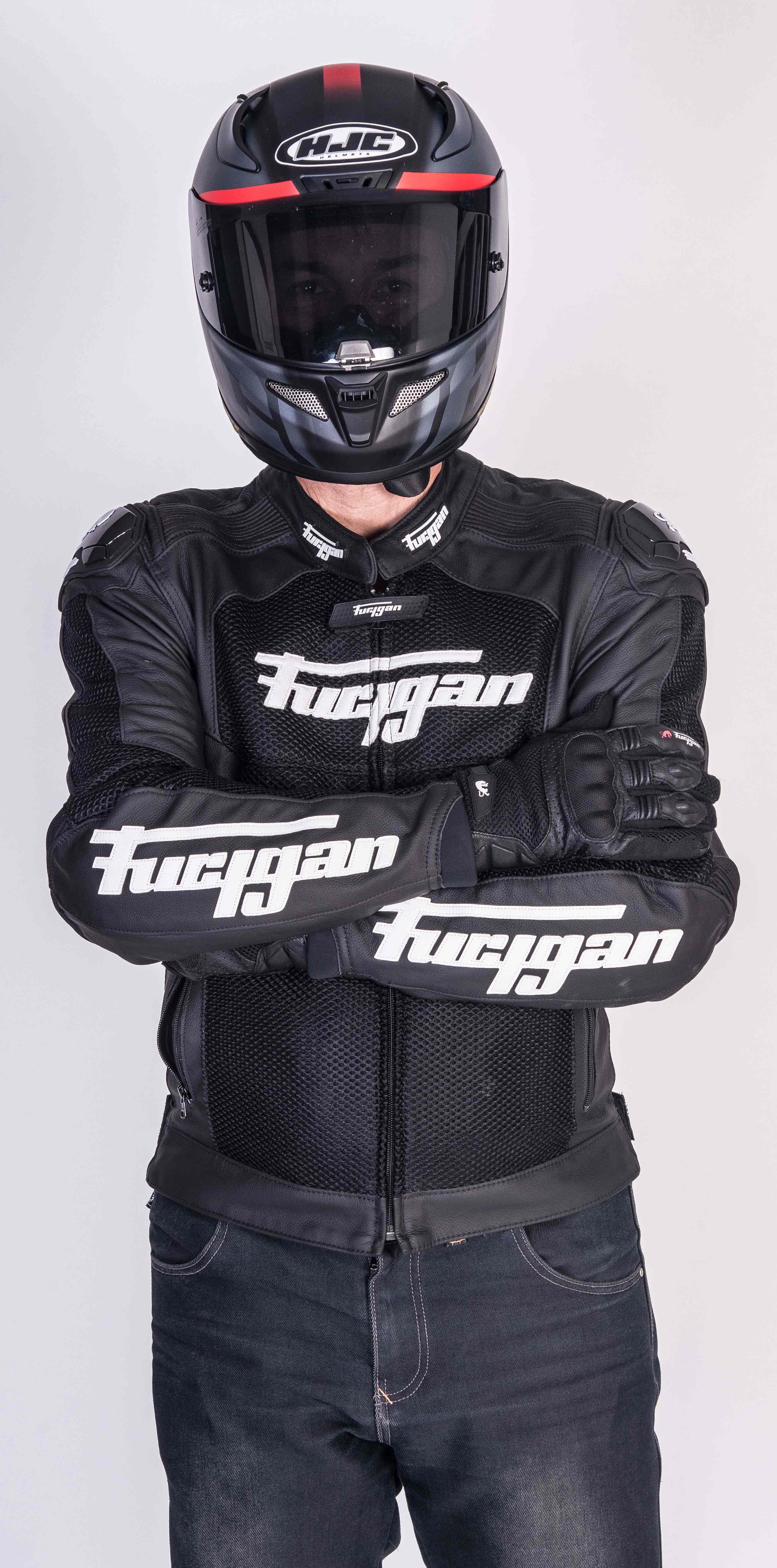 Furygan dark hotsell evo leather jacket