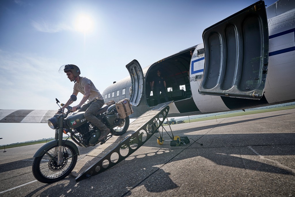 The Pegasus was launched recently in the UK with the historic World War 2 connection and meet with the veterans of the paratrooper regiment who rode Royal Enfield in battle.