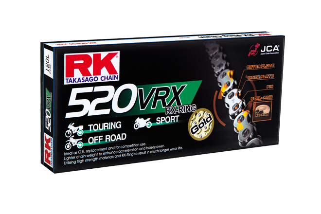 RK 520 VRX Chain - Road Rider Magazine